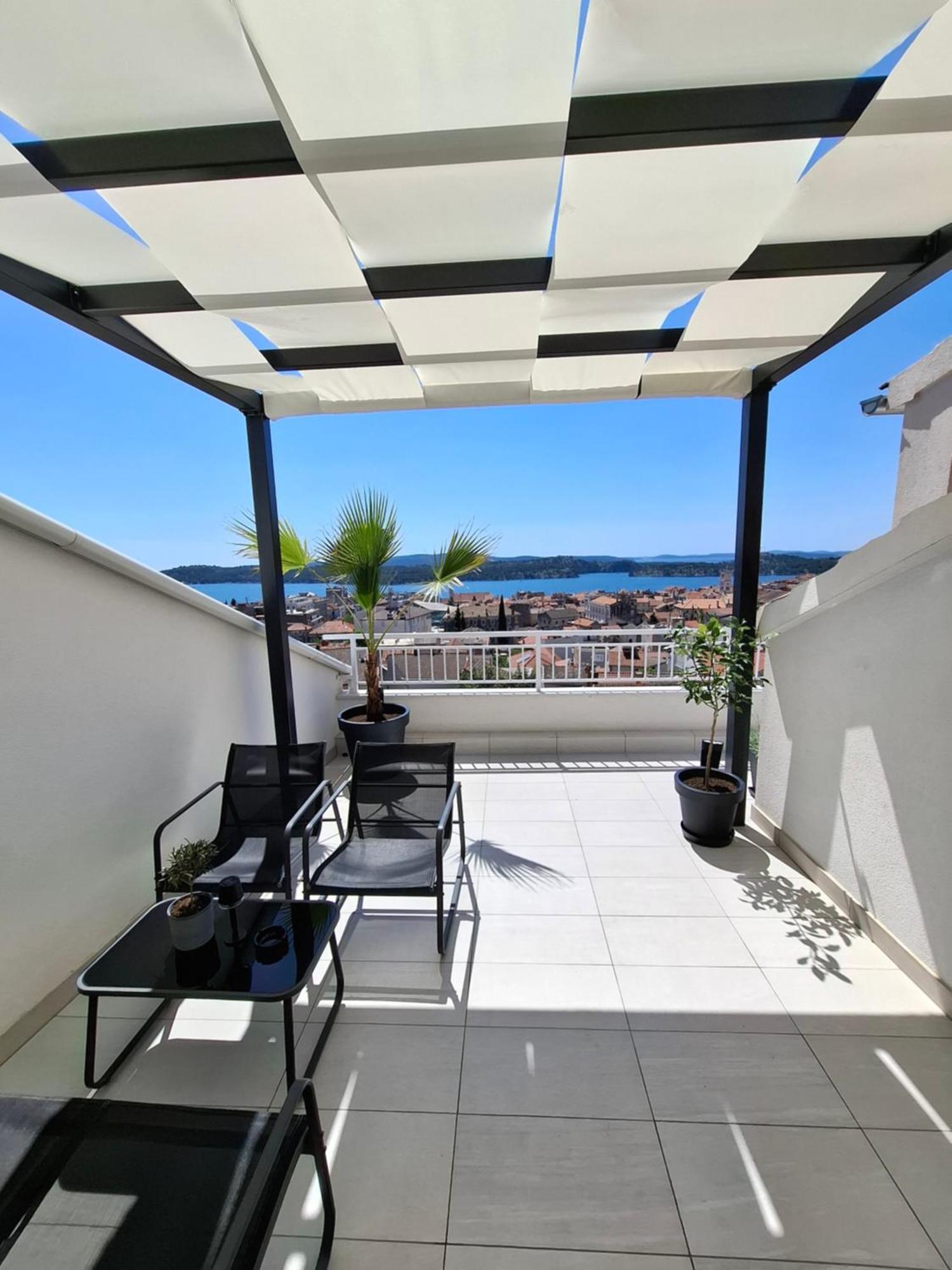 Carla Panorama Apartment Sibenik Bagian luar foto