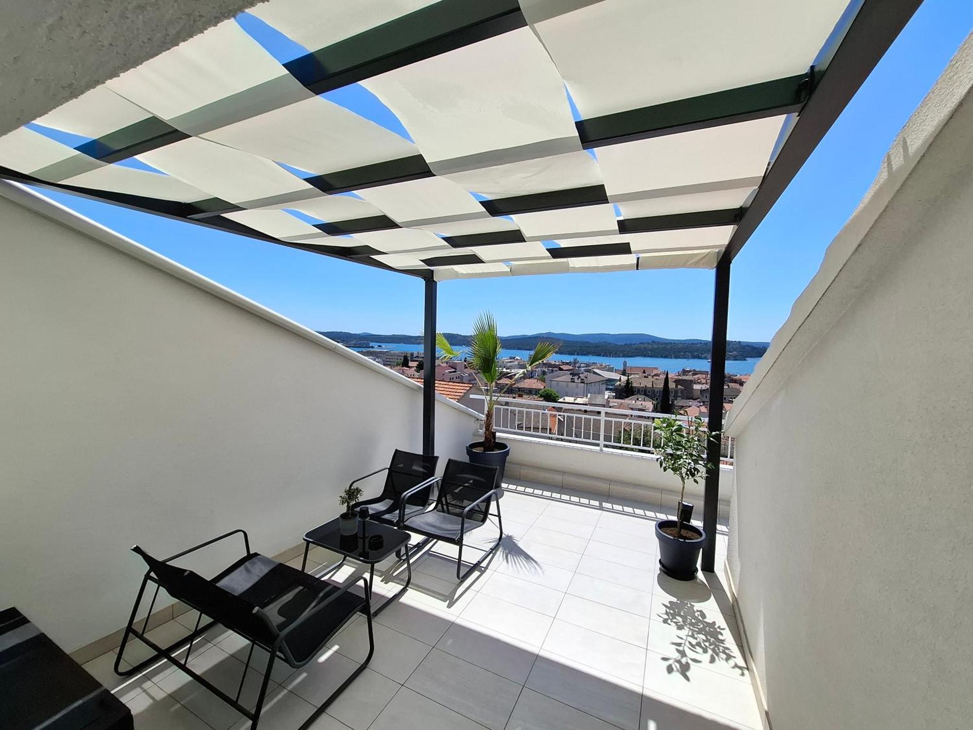 Carla Panorama Apartment Sibenik Bagian luar foto